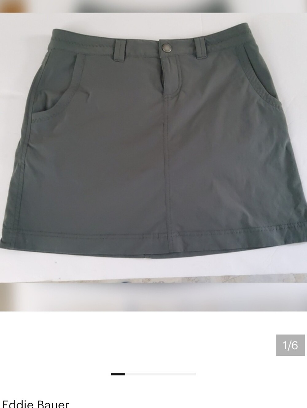 Eddie Bauer Gray Sport Skort